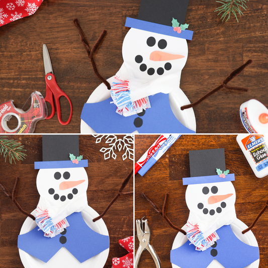 Snowman Printable Craft Set 6