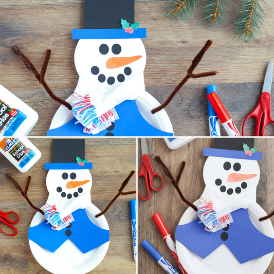 Snowman Printable Craft Set 3