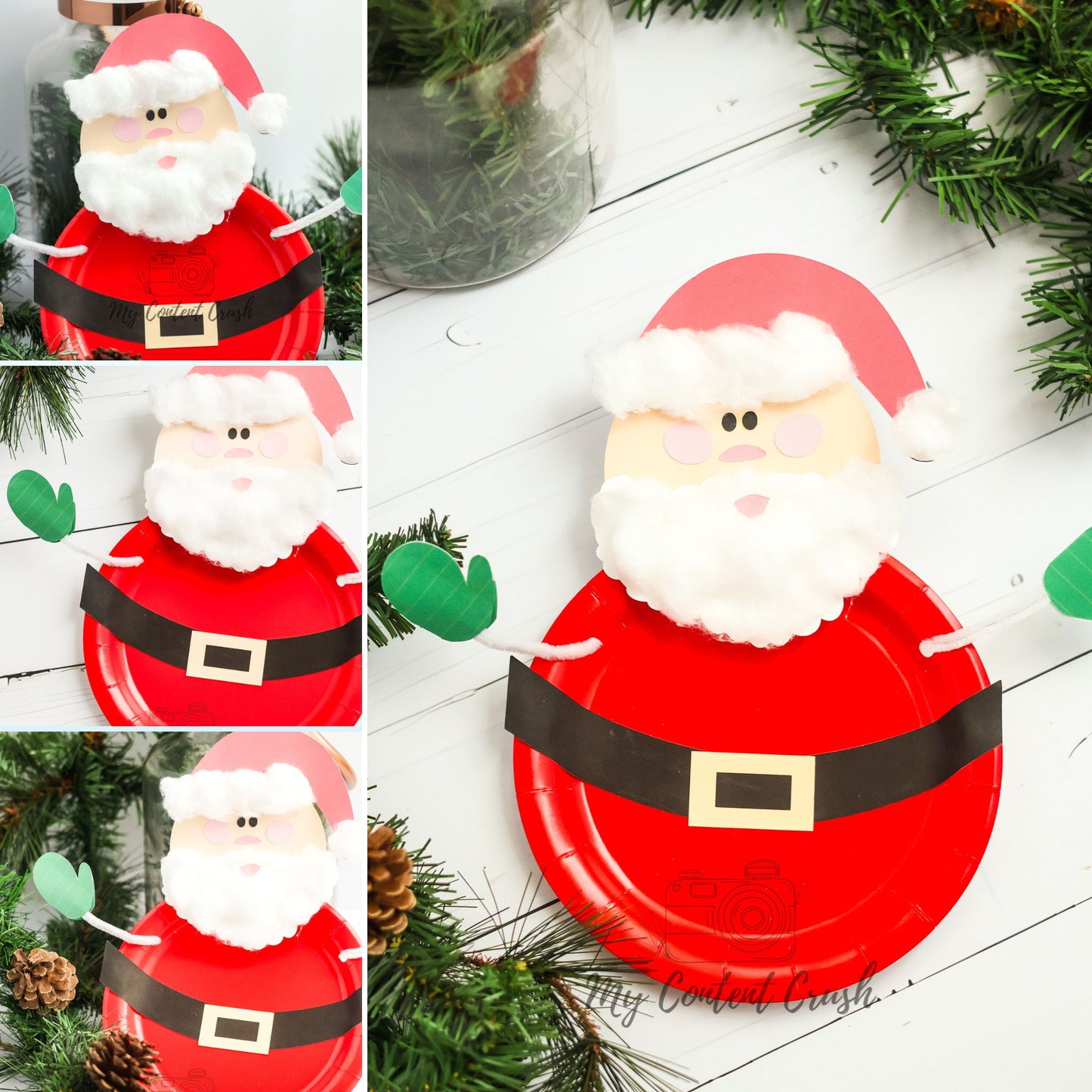 Santa Printable Craft Set 3