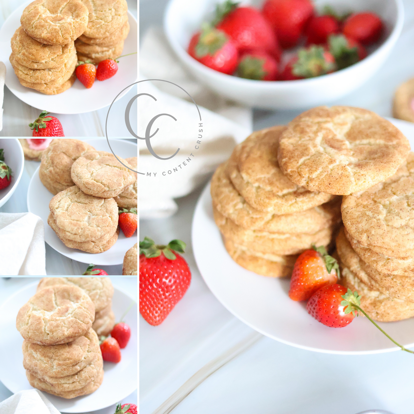 Snickerdoodle Cookies Set 4