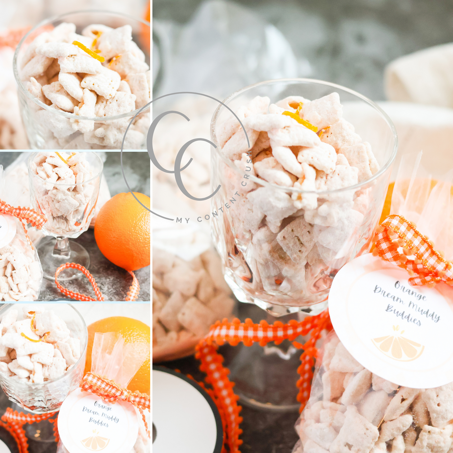 Orange Dream Muddy Buddies Set 4