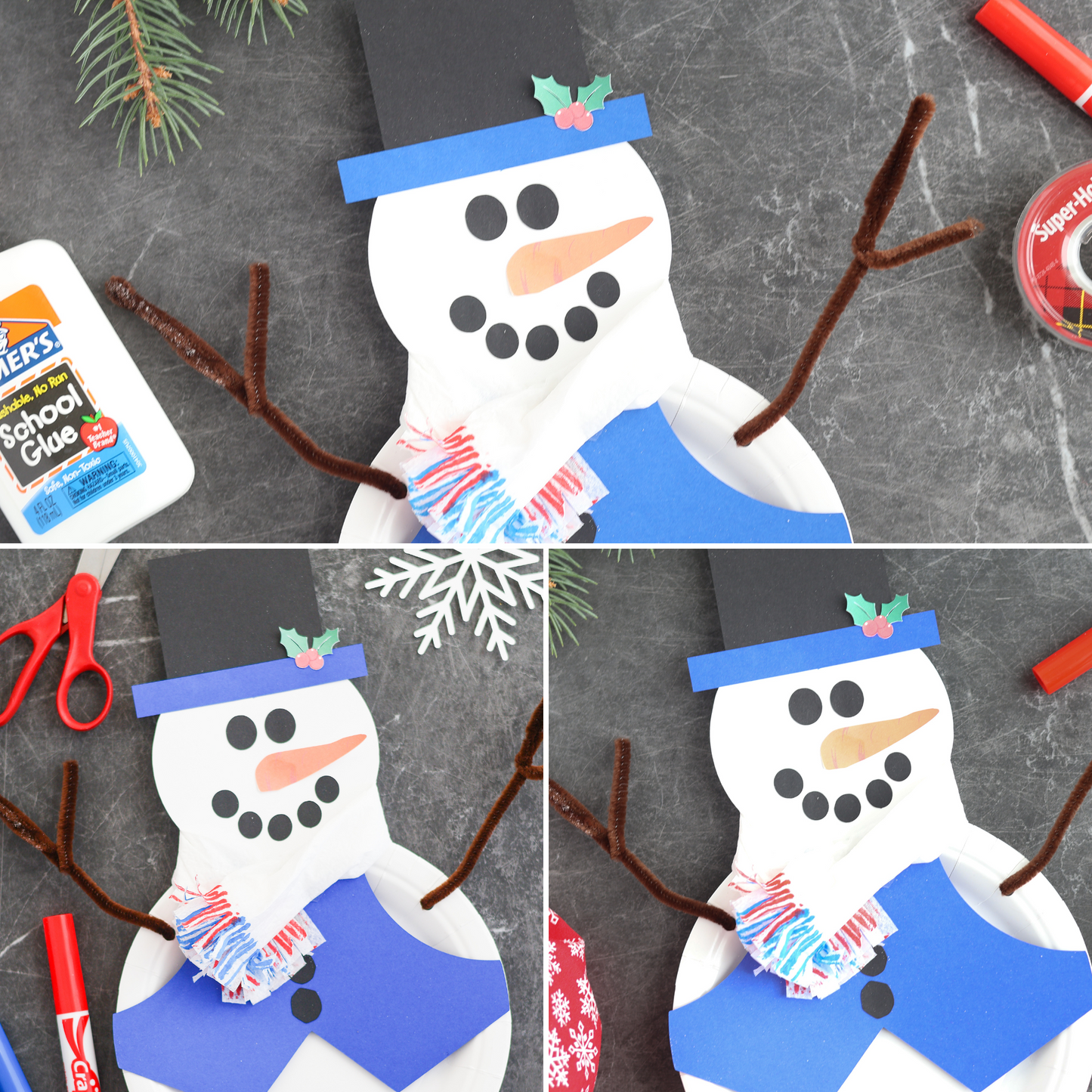 Snowman Printable Craft Set 5