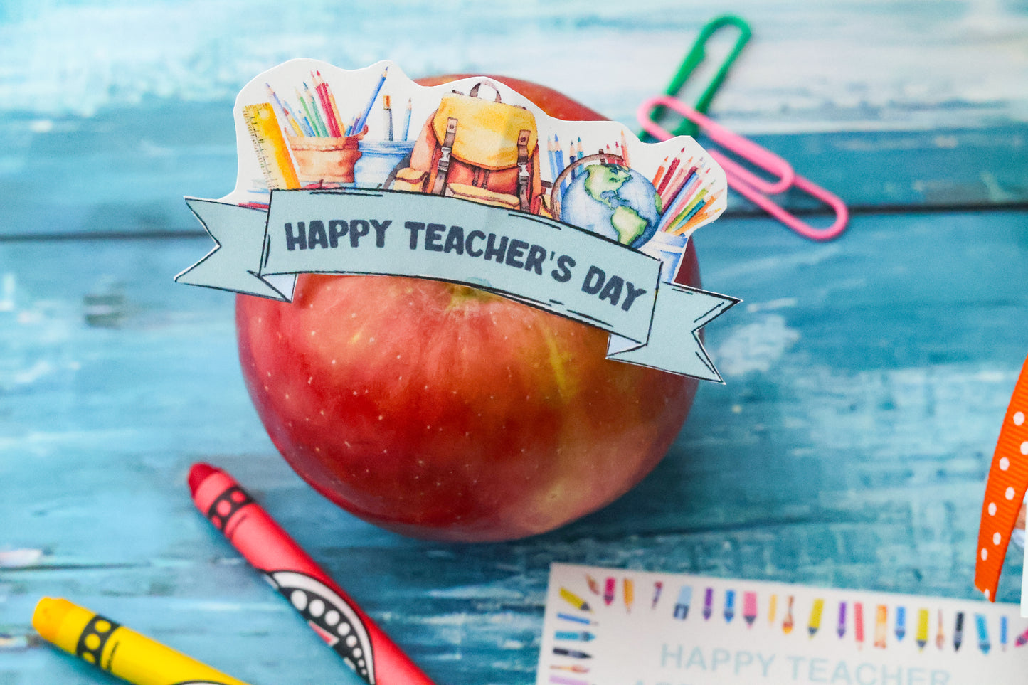 Teacher's Appreciation Printable Gift Set