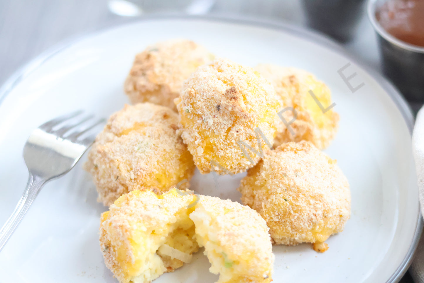 Golden Cheesy Potato Puffs Set 2