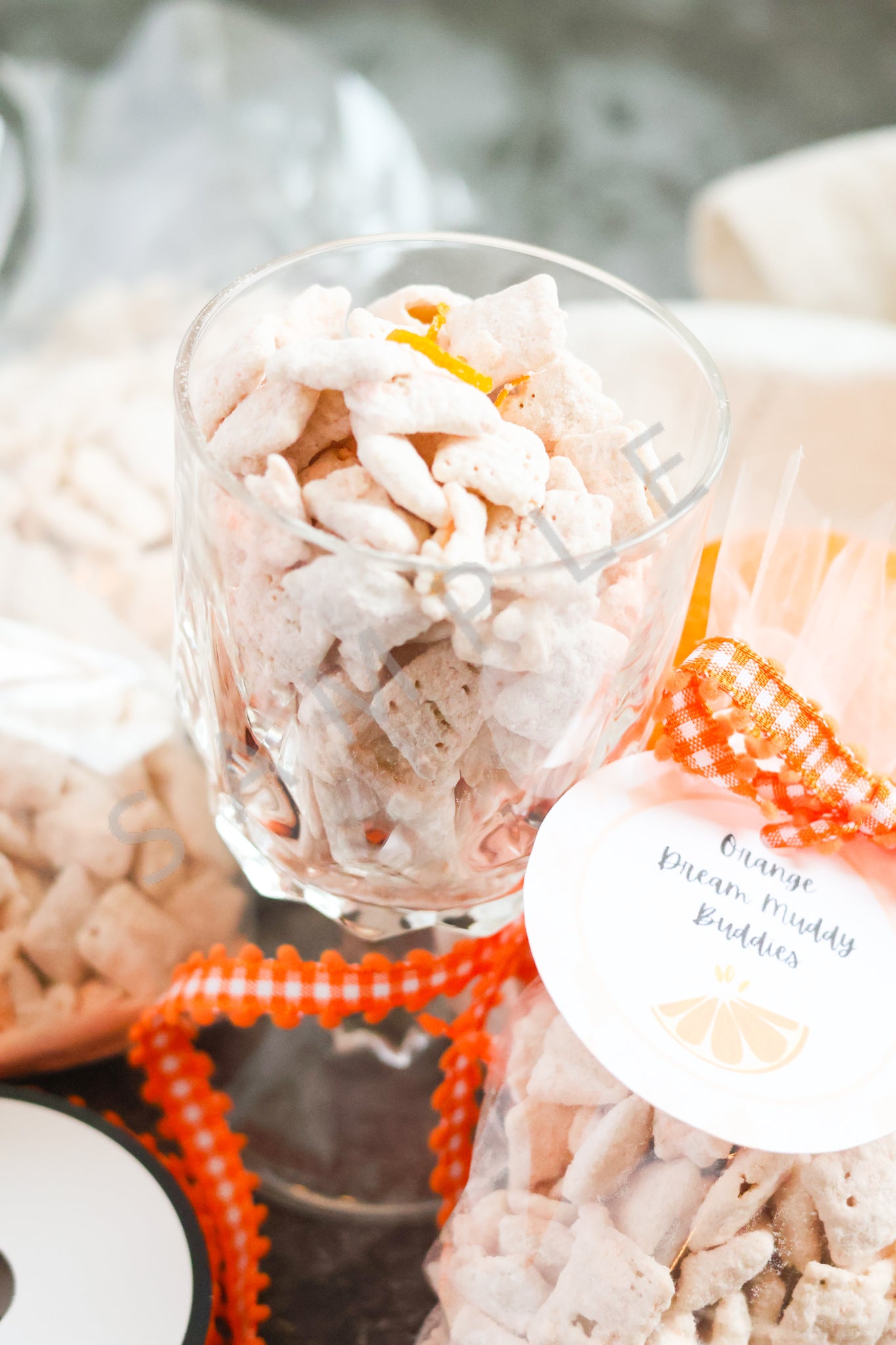 Orange Dream Muddy Buddies Set 4