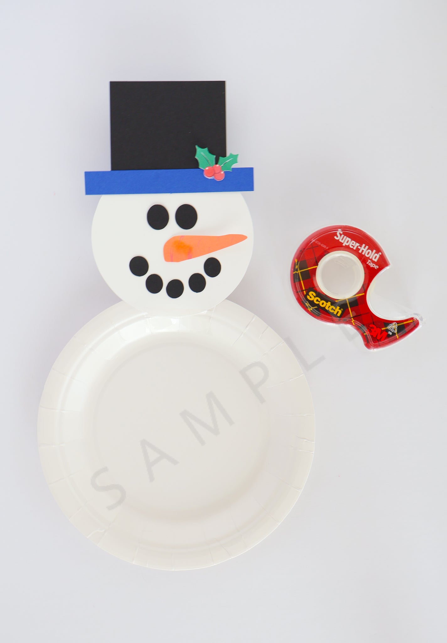 Snowman Printable Craft Set 6