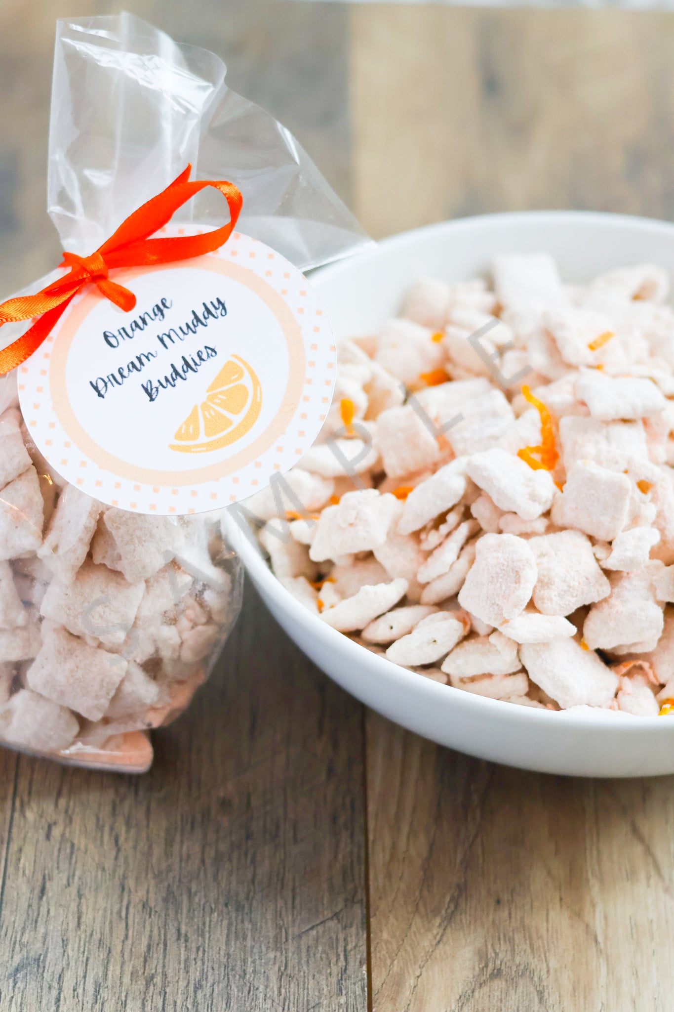 Orange Dream Muddy Buddies Set 6