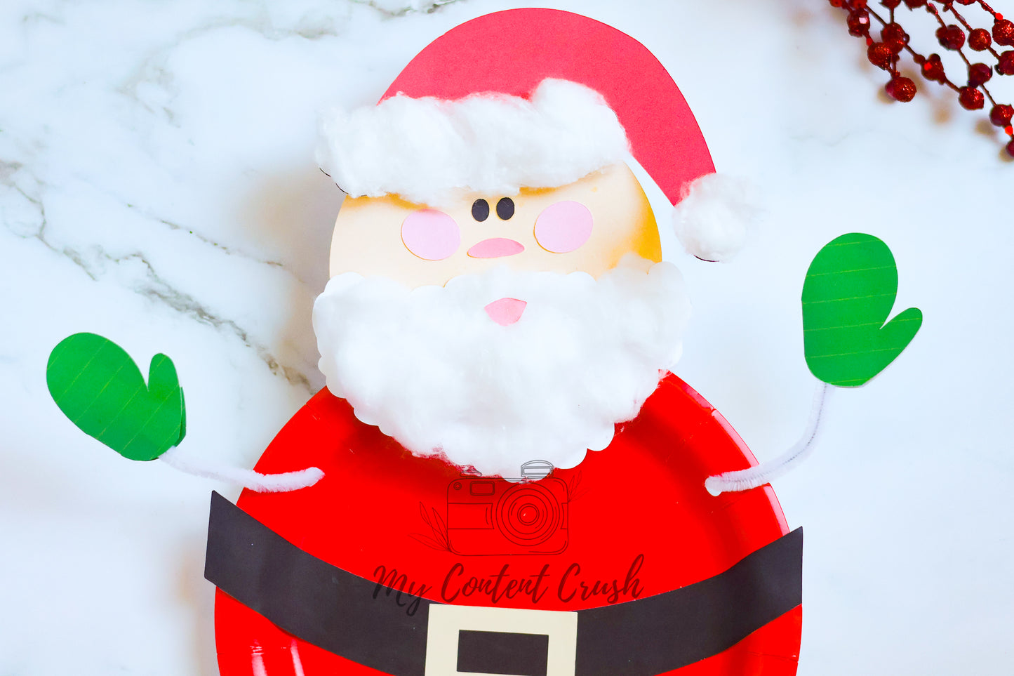 Santa Printable Craft Set 6