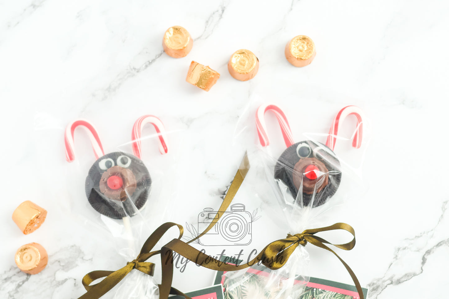 Reindeer Holiday Craft Treat Set 5